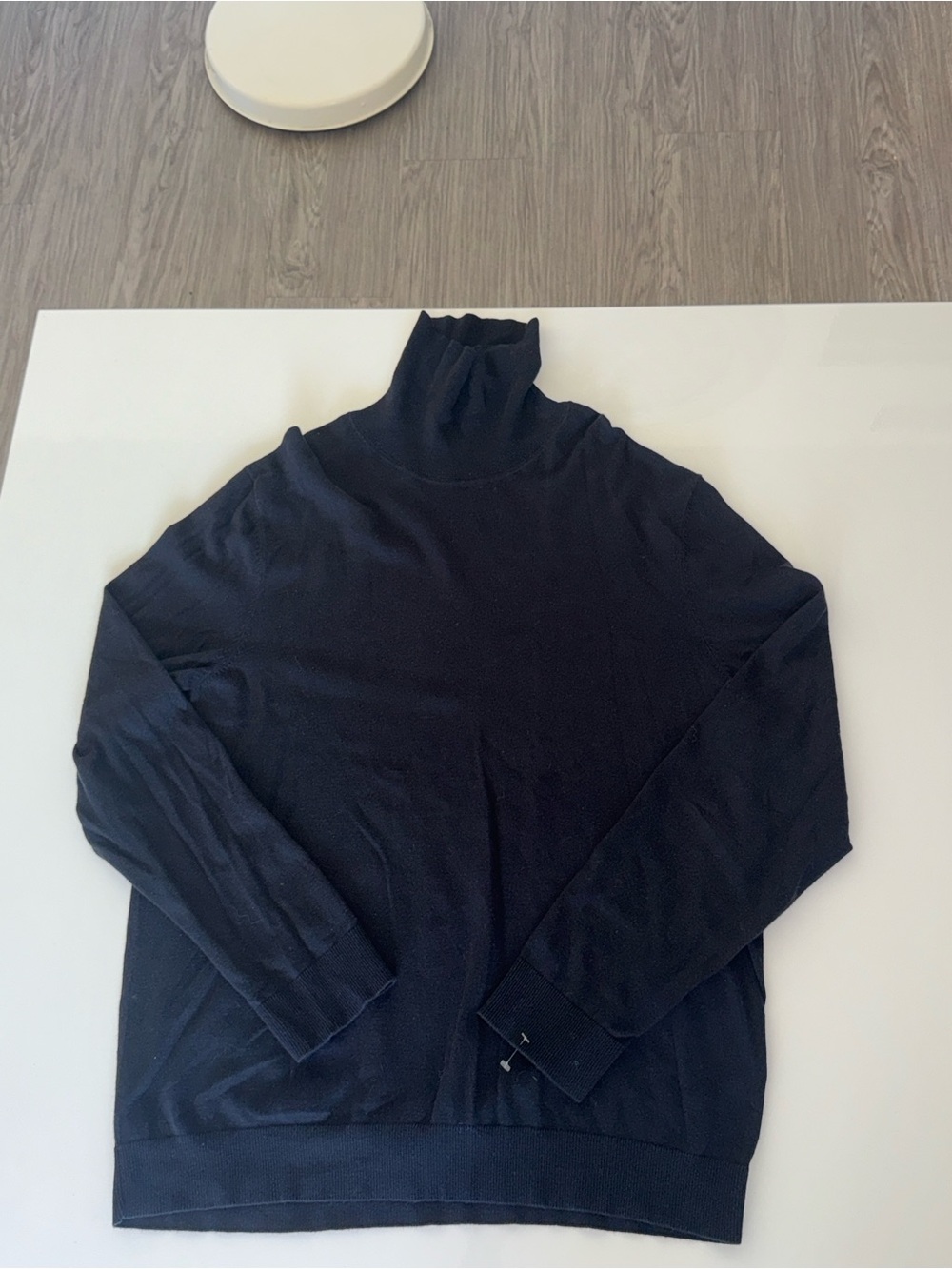 Alfani Men's Black Turtleneck Sweater Size XL black